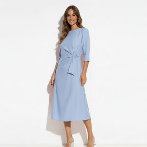 Vestido midi azul