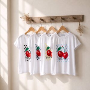 Camiseta Cereza