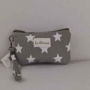 Neceser Pequeño plano Estrellas gris