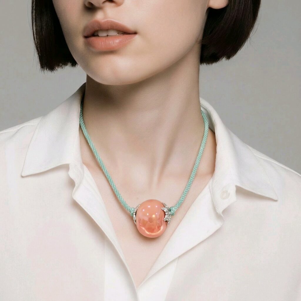 addablu-moda-collar-bola-ceramica-color-coral-cordon-verde-ajustable.jpg