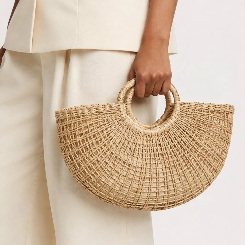 Bolso mano seagrass